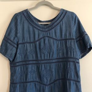 Maison Scotch from Scotch & Soda blue blouse